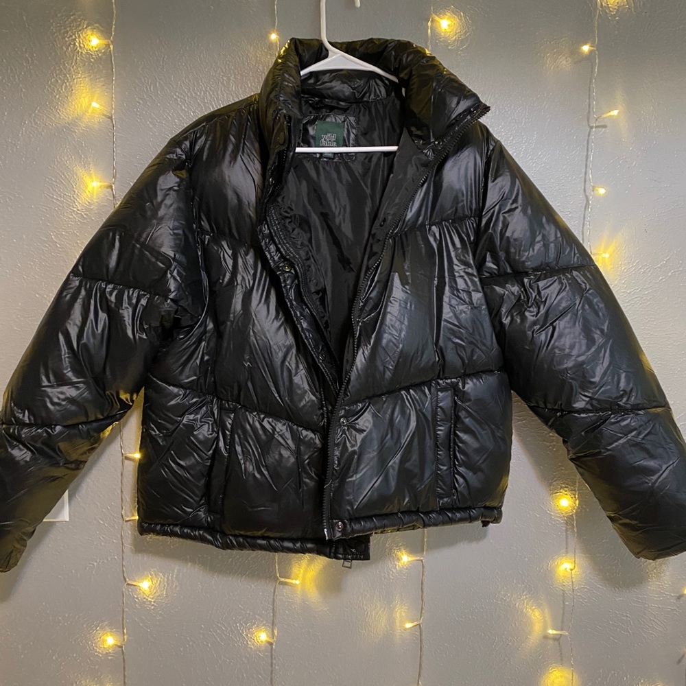 Wild Fable Cropped Puffer Jacket